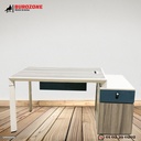 Bureau agent moderne en alur ,  154*60*75cm