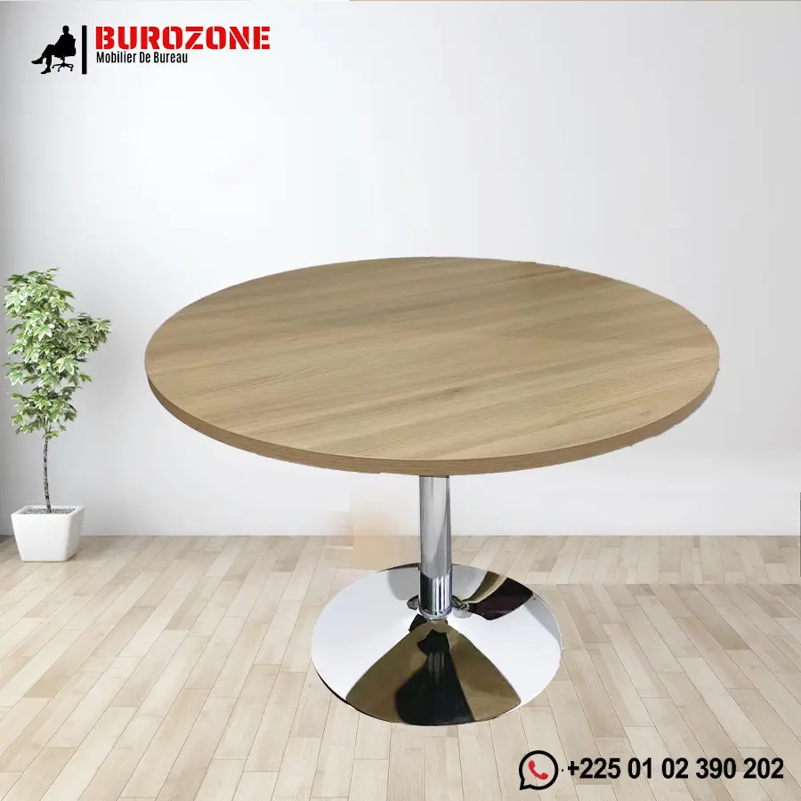 Table ronde 100*75cm