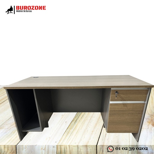 [DA-120] Bureau agent + unité centrale, 120*60*75cm